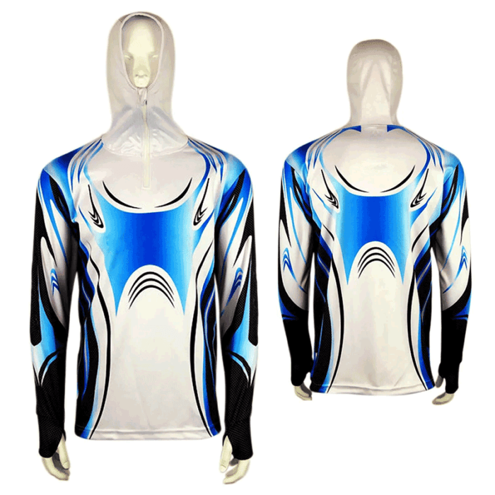 Customize Long Sleeve Quick Dry Tournament Wholesale Sublimation Fishing Shirts Custom Men Fishing Jersey