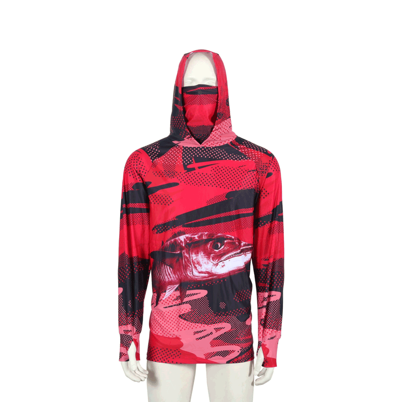 New Custom High Quality Sublimation Polyester Anti UV Fishing Shirts Men Long Sleeve Fishing Jersey