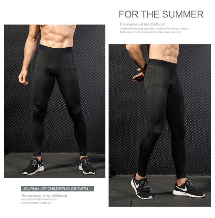 Sports Wear Runing Legging Quick Drying Stretch Pants 1040 - Image 3